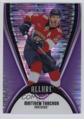 2025-26 Upper Deck Allure Purple Diamond /10 Matthew Tkachuk #77 07sm
