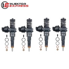 4x 0414720229 Bosch Pumpe Düse für Audi Seat Skoda VW 2.0 TDI 038130073BJ