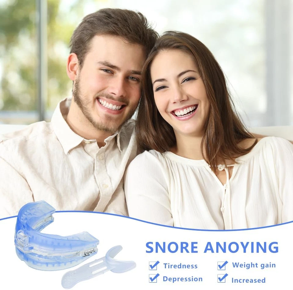 Schnarchstopper Anti Schnarch Schiene gegen Schnarchen Stopper Effektiv - Bild 3 von 4