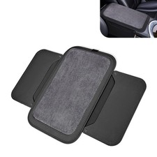 Car Center Console Cover, Leather Suede Comfort Armrest Box Protector Pad, Un...