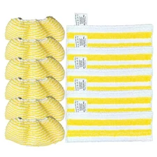 11PCS Steam Mop Cloths Cover for  Easyfix SC2 SC3 SC4 SC5 Handheld Vacuum4795