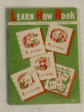 Learn How Book 170-B Knit Crochet Tatting Embroidery Patterns Coats Clark 1959
