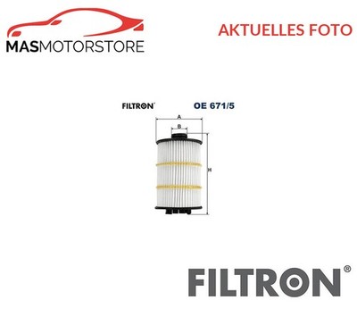 MOTOR ÖLFILTER FILTRON OE 671/5 P FÜR AUDI A6 C7,A7,A8 D4,4GD,4GF,4HL,4GC