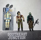 GI Joe Lot Loose Figures w/Accessories/File Cards 1980s VTG Repair Restore