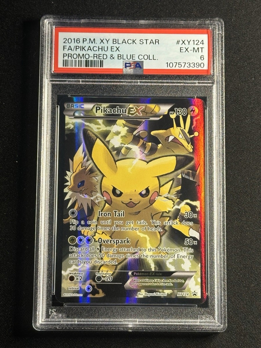 ビリオとネア 1枚 100円 ジムプロモ Pikachu EX XY124 XY Holo for sale online | eBay