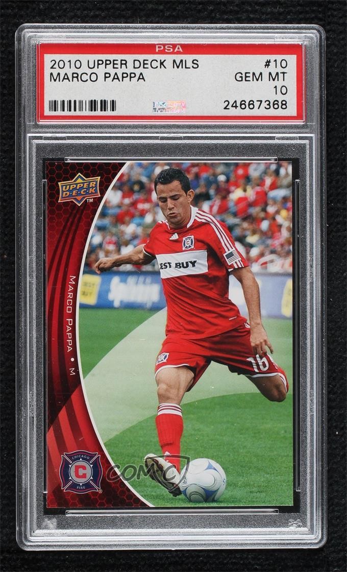 2010 Upper Deck Marco Pappa #10 PSA 10 GEM MT Rookie RC 2k3
