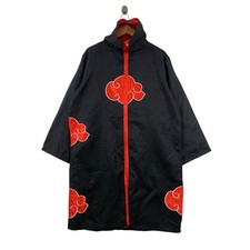 NARUTO SHIPPUDEN AKATSUKI Uchiha Itachi Cosplay Jacket Robe Cloak