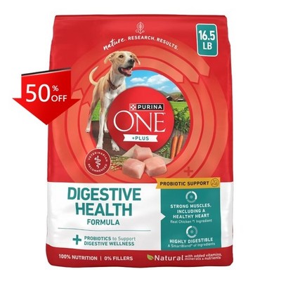 Purina ONE SmartBlend Natural Rice and Chicken Flavor Dry Dog Food - 16.5lbs