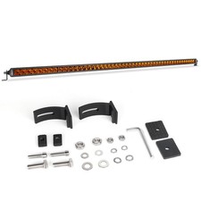 52" inch Amber LED Light Bar Spot Flood Combo Offroad Light For Truck、ATV、Boat