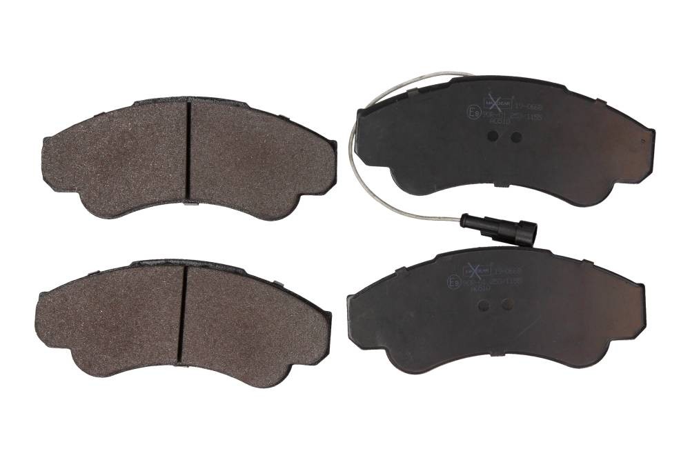 Plaquettes de frein haute résistance thermique pour châssis Fiat Ducato 2002