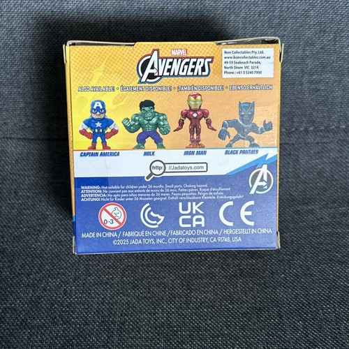 MARVEL AVENGERS - METALFIGS *IRON MAN* 6cm figure NEW! 8+ - Foto 3 di 6