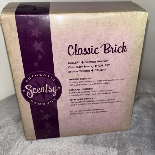 Scentsy Gallery Collection Classic Ziegelrot Vollwärmer mit Rahmen Retired Neu - Bild 6 von 13