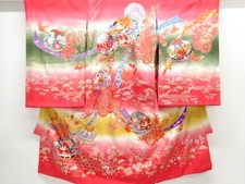 7752683: JAPANESE KIMONO / KIMONO FOR KIDS / FLOWER BIRD