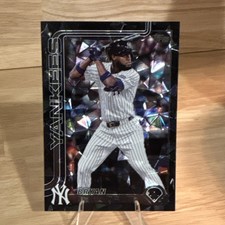 2025 Topps Update Series Diamante Foilboard Bryan De La Cruz Yankees #US234 /10