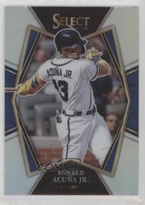 2022 Panini Select Premier Level Holo Silver Prizm Ronald Acuna Jr #167 18vn