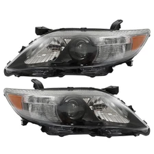 Labwork Left+Right Headlights For Toyota Camry SE 2010-2011 Headlamps Assembly