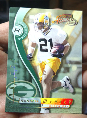 2000 ABSOLUTE FOOTBALL RONDELL HEALEY SP ROOKIE ''COACHES HONORS'' 54/300