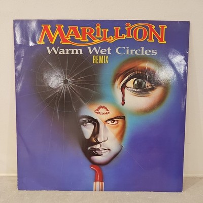MARILLION : WARM WET CIRCLES : UK EMI 12'' SINGLE