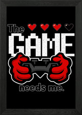 Gamen gift Framed Wall Art Poster Canvas Print Picture