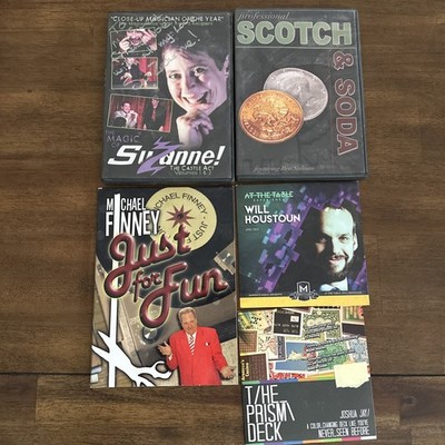 Suzanne, Scotch & Soda,Michael Finney, Will Houston &Joshua Jay 6 DVD s