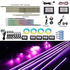 Rgb Symphony Car Atmosphere Interior Led Acrylic Guide Fiber Optic Ambient Light