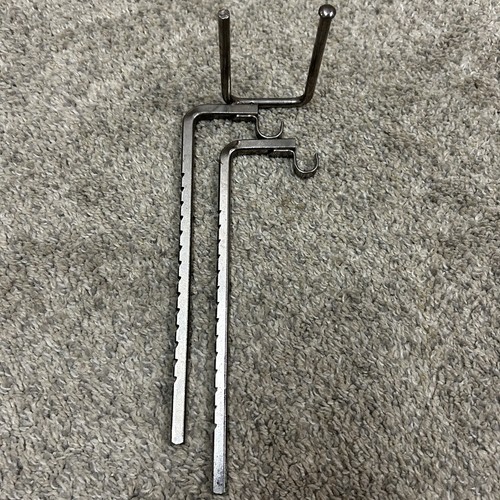 Spit Rod Holders Set Farberware Rotisserie Open Hearth Grill 455A 450 ...