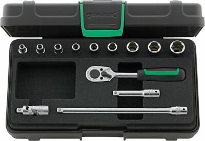 Stahlwille SOCKET SET 1/4'' 96011119 Set with  13 Psc. 40/9/4 KN