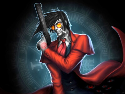 V6065 Hellsing Alucard Vampire Gun Anime Manga Art Decor WALL POSTER PRINT CA