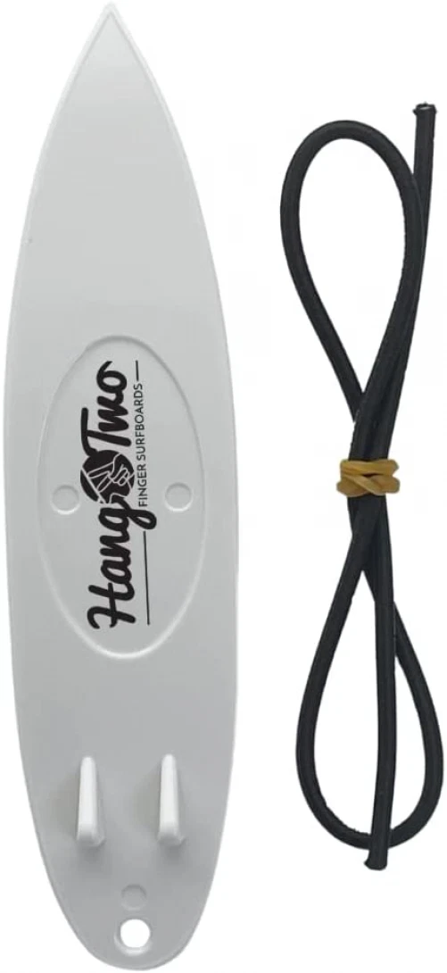 Hang two clearance finger surfboards