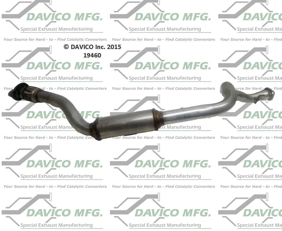 Convertidor catalítico-ajuste exacto Davico 19460 Foto 3 de 3