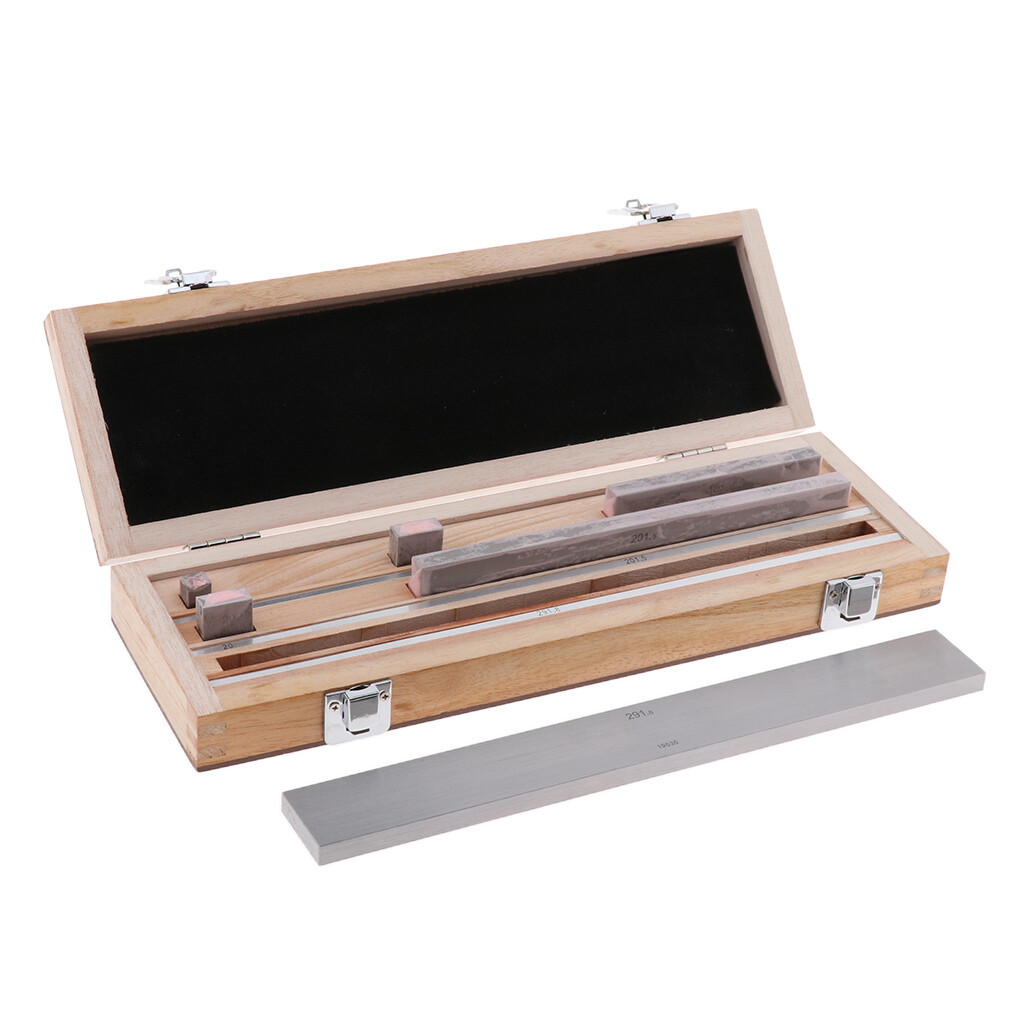 6PCS Steel Gage Gauge Block Set Precision 300mm Caliper Calibration. 6PCS Steel Gage Gauge Block Set Precision 300mm Caliper Calibration.