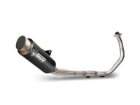 Mivv GP PRO High Komplett Auspuff Schwarz Edelstahl FÜR Honda CB 125 R 2021-202