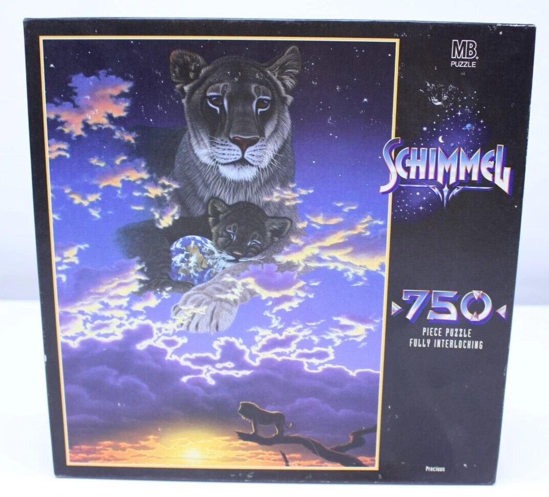 Milton Bradley 12-16 Years 750 - 999 Pieces Contemporary Jigsaw