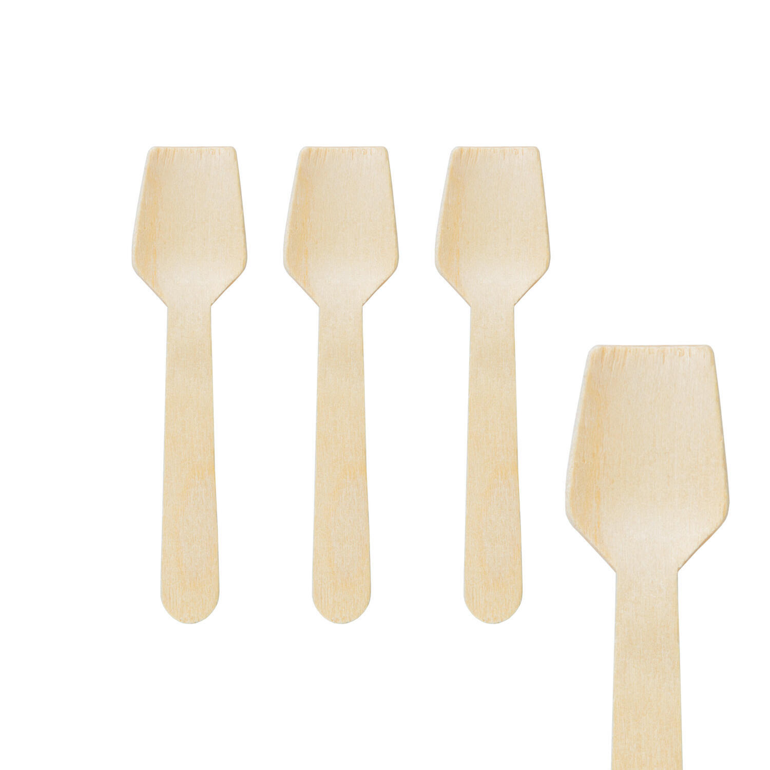 Besteck Einweg Bambus Holz Messer Gabel Löffel Snackgabel Set Auswahl