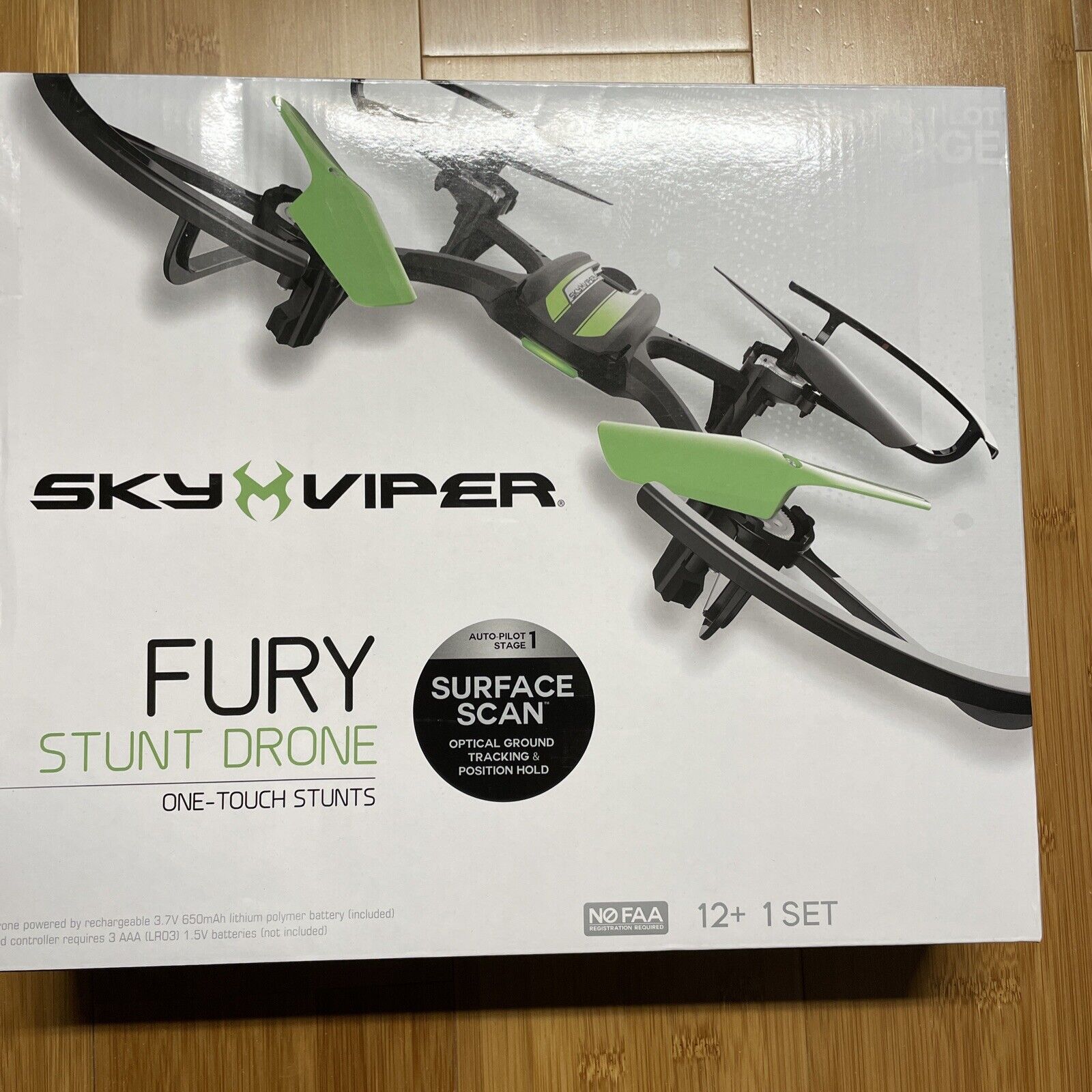 Sky Viper Fury Stunt Drone Black/Green