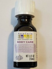 Freshen Aura Cacia Body Care Essential Oil Blend 0.5 fl oz 15 mL 