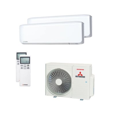 Klimaanlage Mitsubishi Heavy SRK25ZS-WF + SRK35ZS-WF + SCM60ZS-W - 6 kW Kühlen