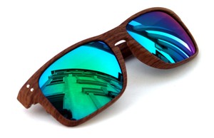 lentes espejados azules hombre