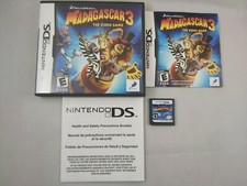 Madagascar 3: The Video Game (Nintendo DS, 2012) CIB / Complete - Tested