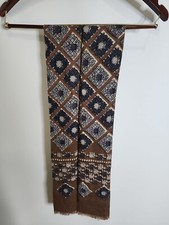 Ethnic Pakistani Indian Duppata Saree Scarf Wrap Stole Upcycled Projects U914 