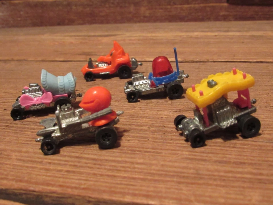Mattel Zowees Vintage Hot Wheels 1970's mini cars - lot of 5 - Image 3 of 4