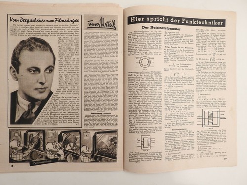 FUNK UND FILM Vintage Austrian Magazine 1947 Liana / Cathleen Ryan / James Mason - Picture 6 of 7