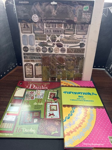 Scrapbooking Lot - US Army, Weihnachten, Cardstock Borders