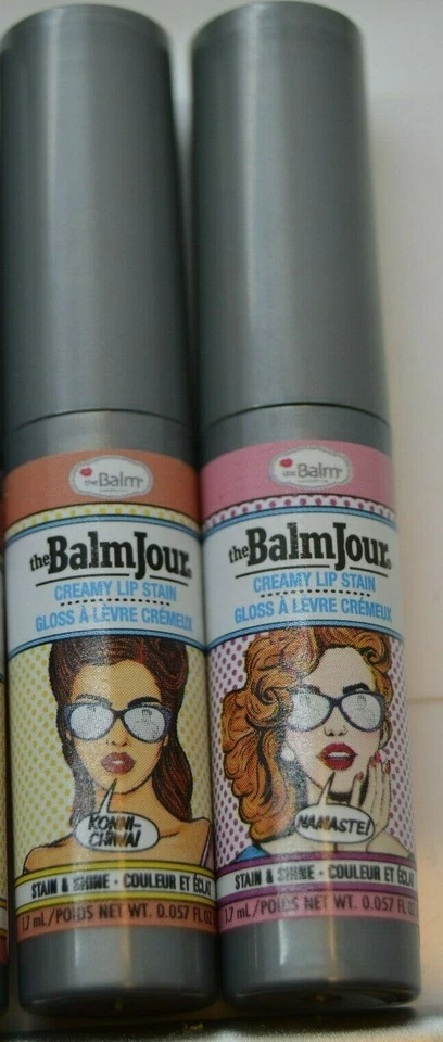 THEBALM The Balm BalmJour Creamy Shine Lip Stain 1.7 ml .057 fl oz Set of 2 colors