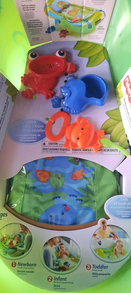 Rainforest Bath Center By Fisher Price - VIINTAGE 2007 - NEW
