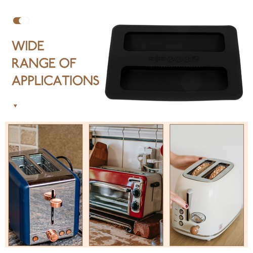 Toaster Oven Cover Bread Machine Top Lid Toaster Cover 2 Slice Toaster Glass - Picture 4 of 12
