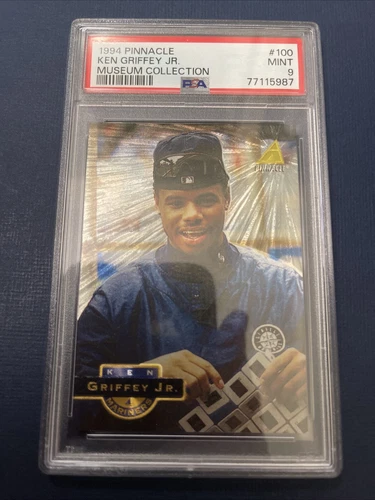 1994 KEN GRIFFEY JR Pinnacle Museum Collection #100 PSA 9 MINT