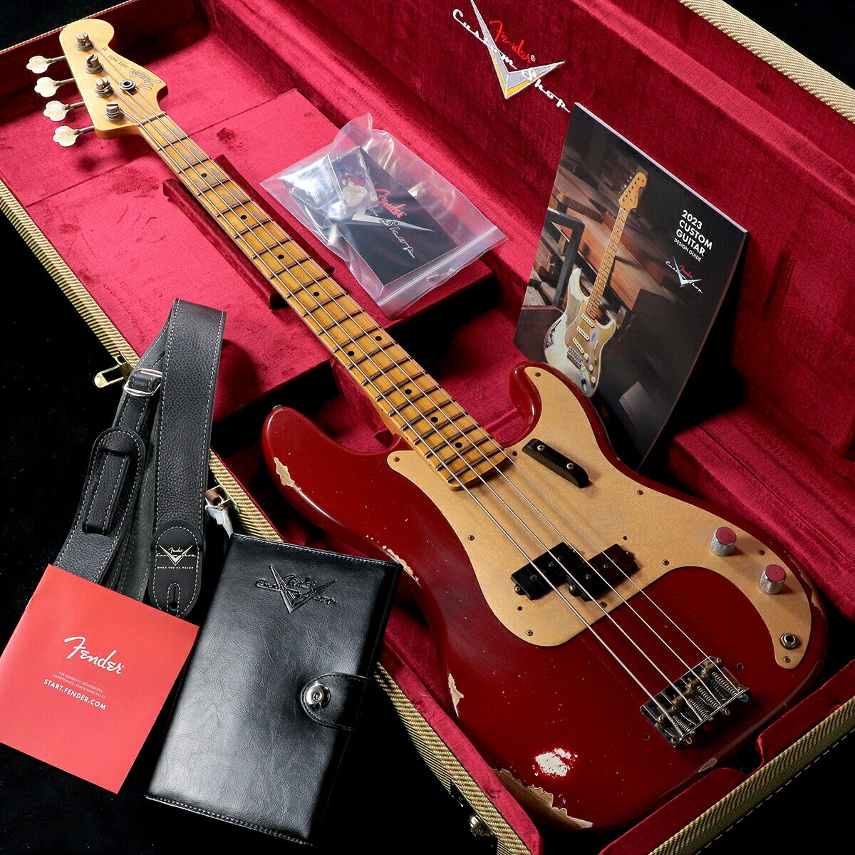 Fender Custom Shop / Limited P-jazz Bass Relic Aged Cimarron Fender Custom Shop / Limited P-jazz Bass Relic Aged Cimarron