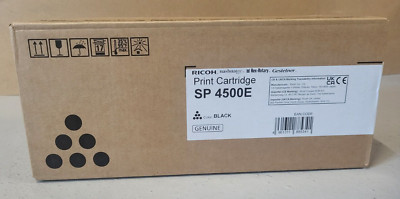 Toner Ricoh SP 4500E Schwarz 407340 Neu OVP Original SP 3600DN SP 3610 Rg MwSt