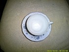 Haviland Blue Garland China Tea/Coffee Cup and Saucer — photo 5